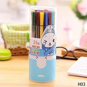 Water COLOR PEN - 24 PCs Painting Pencils Brush Markers For Kids Art