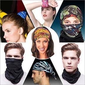 9 in 1 face bandana for bikers - Random