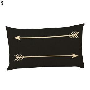 Retro Arrows Print Pillow Case Sofa Throw Cushion Cover Pillowcase Home Decor