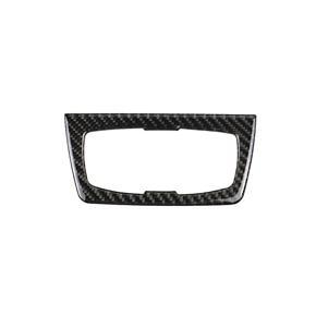 Carbon Fiber Headlight Switch Bu-ttons Decorative Frame Cover Trim Dashbo-ard Interior Molding Sticker for BMW F30 F31 F32 F33 F34 (2012-2020)