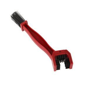Cycling Motorcycle Bicycle Chain Crankset Brush Cleaner Cleaning Tool Red