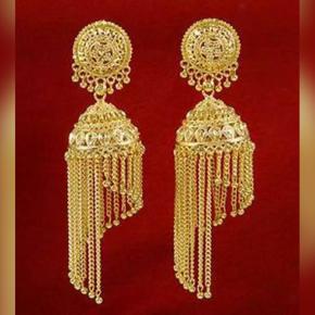 Gold Plated Jhumka for women
