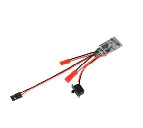 30A ESC Brushed Electric Speed Controller for DIY Mini RC Car or Boat Tank w/Brake