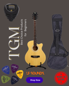 TGM Acoustic Guitar - Natural