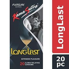 KamaSutra Desire Series Condoms for Men, Unique Power Dotted Texture, 20Pcs Dotted Condoms