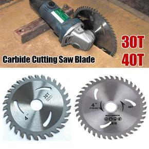 DASI 30T/40T 4 Inch Metal Carbide Cutting Saw Blade Disc Circular Wood Cutting Tool Bore Diameter 20mm For Rotary Tool Woodworking