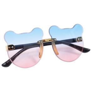 Kids Sunglasses Bear Shape Children Glasses Trendy Girls Boys Sun Glasses Cartoon Eyeglasses Shades Driver Goggles Anti-glare