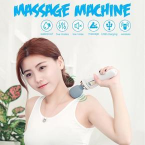 Wireless Charging Massage Stick Electric Multi-function Massage Instrument Neck -