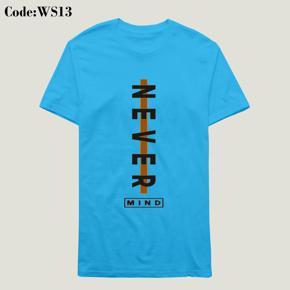 never sky Half Sleeve T-Shirt For Men's