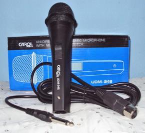 Carol Micro-Phone UDM 246 With Wired Made in TAIWAN