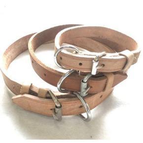 pure Leather collar for Dogs - (s,m,l)