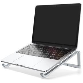 ARELENE Foldable Laptop Stand for Desk,Portable Computer Stand, Ergonomic Aluminum MacBook Stand, Laptop Riser Holder Compatible