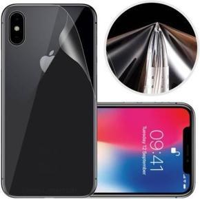 Apple iPhone XS Max Clear Back Skin Rear Screen Guard Protector Sticker Protective Film(3D Real Transparent Skin Glossy Finish)