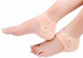 Silicone Gel Heel Soft Socks Moisturizing Protector Insoles Foot