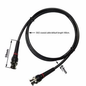 Universal Cleqee P1013 BNC Q9 Male Plug To BNC Q9 Male Plug Oscilloscope Test Probe Cable Lead 100CM