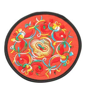 Ethnic Style Embroidery Heat Insulated Table Placemat Coaster Tea Cup Pad Mat