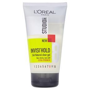 Loreal Paris Line Studio Invisi Hold 8 Extra Strength Styling Hair Gel 150ml