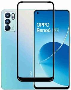 9H Full Glue Tempered Glass Screen Protector For Oppo Reno 6 5g