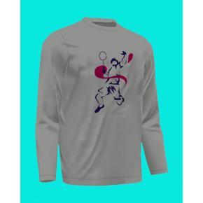 Badminton 4 ash  long Sleeve T-Shirt For Men