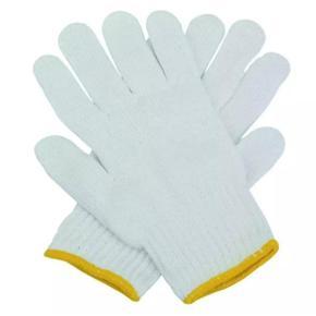 12 pair Knitted Cotton Safety Hand Gloves for Construction Work, Welding, machine run, Bike Riding, Cycling and Heavy Work. 12 pair (24 piece) Pure White High Quality Hand Gloves.