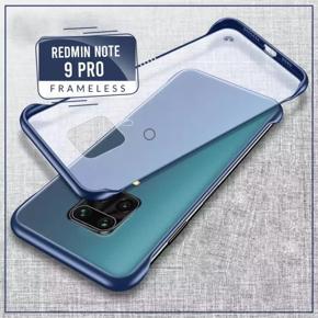 For Xiaomi Redmi Note 9 Pro/note 9 pro max/note 9S Frameless Case Matte Transparent Back Cover Without Ring