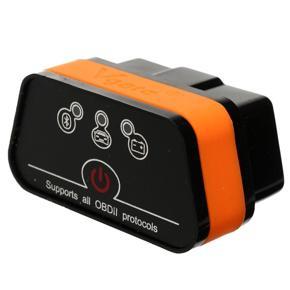 Vgate iCar2 Elm327 Car OBD2 Code Reader WiFi Bluetooth For Android iOS PC iPhone - Black Orange