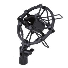 Adjustable angle miniphone Shock Mount-4 x Studio shock mount-Black