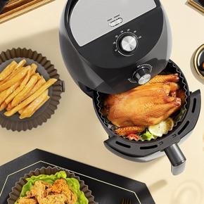 Air Fryer Silicone Pot, Silicone Liner, Air Fryers Oven Accessories