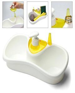 AZ- Sink Liquid Soap Dish - Multi Color