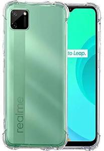 Soft Silicon transparent bumper case back cover FOR Realme Narzo 20/Realme C12