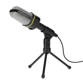 Desktop Microphone with Tripod Professional Podcast Studio Microphone For Laptop