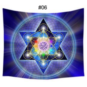 Mandala Chakra Meditation Yoga Blanket Indian Tapestry Wall Hanging Home Decor