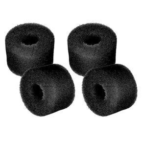 ARELENE 4 Pack Black Swimming Pool Filter Sponge Reusable Washable Replacement Foam Sponge Cartridge Filter Sponge for S1 Type