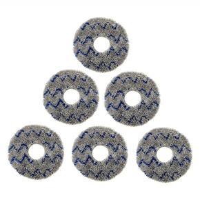 ARELENE 6 Pcs Mop Cloth Pads for ECOVACS T10 X1 Turbo Robot Vacuum Cleaner Spare Parts