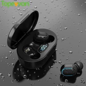 TWS Bluetooth Headphone Wireless Stereo In-ear Earphone Earbuds IPX7 Waterproof Sport Headset Led Display For All Phones