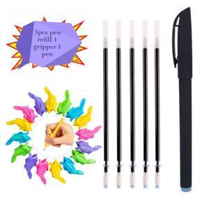 Magic Ink sis for kids Handwriting practice Book - 1 pcs Pen, 5 pcs sis 1 gripper( pen ink fades automatically)