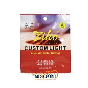 Extra Light Zico Acoustic Guitar String (0.11-0.50) - Guitar Strings