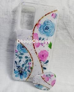 OPPO A16 / OPPO A16s / OPPO A54s / OPPO A54 5G / OPPO A55 / OPPO A55 5G / OPPO A54 - 3D Flexible Silicone Fashionable Ladies Cover with Pop Up Socket