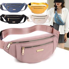 Fashion Waist Bags for Women Leisure Color Waist Bag Shoulder Crossbody Chest Bags Handbags Messenger Belt Bags
