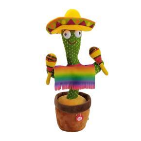 Cactus Dancing Portable Twisting Music Song Funny Cactus Dance Toys