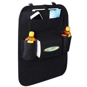 Auto Car Backseat Organizer Car-Styling Holder Felt Cover Versatile Multi-Pocket Wool Felt Storage Hanging Box Multifunction Vehicle Accessories Bag