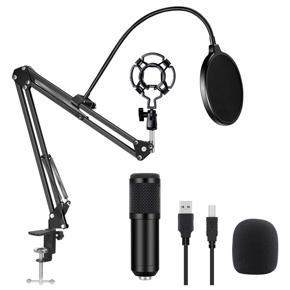 usb microphone-1 x USB Computer Condenser Microphone Kit-as shown