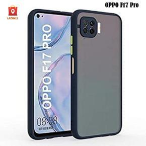 OPPO F17 Pro (4G) Luxury Translucent Smoky Matte Cover (Shockproof And Anti-Drop Protection) Smoky Frosted Case