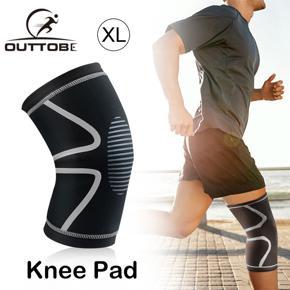 Outtobe 1PCS Knee Pad Knee Support & Braces High Elasticity Knee Guard Outdoor Sports Protector Sport Compression Knee Pad Sleeve for Basketball Volleyball Hiking Cycling
