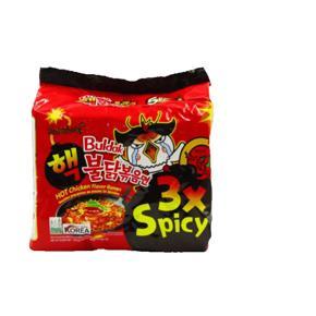 Samyang 3x Spicy Ramen 5ps x 140gm - 700gm - Korea