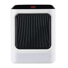 Eu Plug Ceramic Heater Electric Fan,2S Quick Warming 3 Stage Switching Timer Energy Saving Heating Small Electric Stove