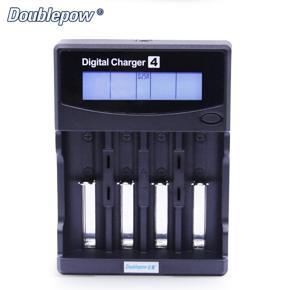 Doublepow K68-4 Slots LCD Multifunctional Intelligent Rapid lithium battery charger