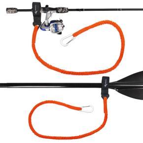 Kayak Accessories-4 x Kayak Paddle Leash-orange