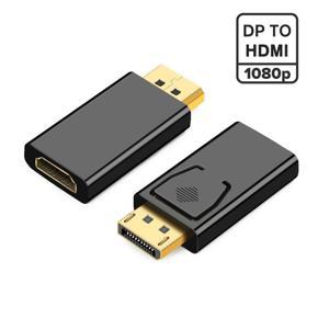 4K/1080P DisplayPort to HDMI Adapter Converter DP to HDMI Female HD TV Adapter