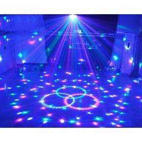 LED DJ Disco Moving Bulb Light Multi-Colour